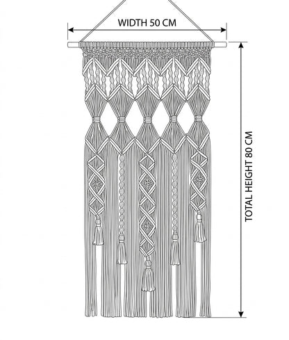 Qamara Macrame wall decor