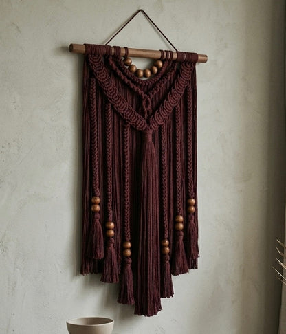 Naseem Macrame wall decor.