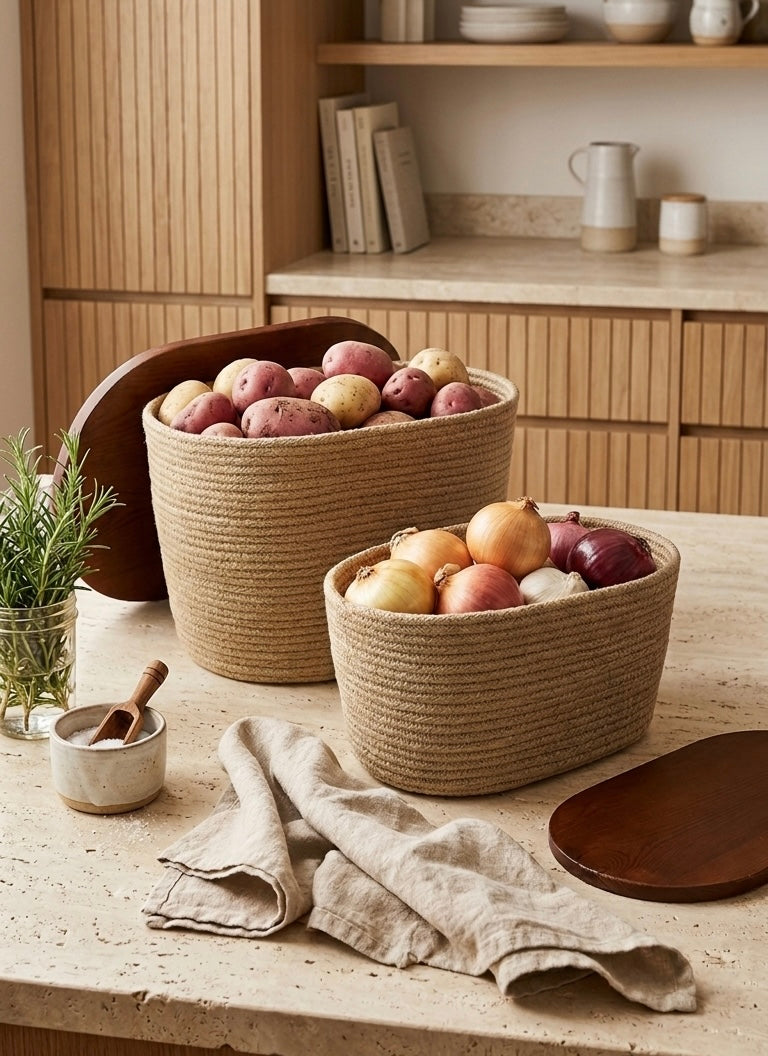 Natural Storage Basket set