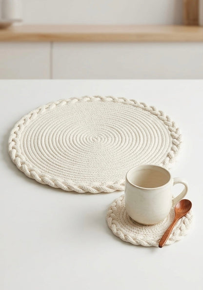 Placemats with coasters