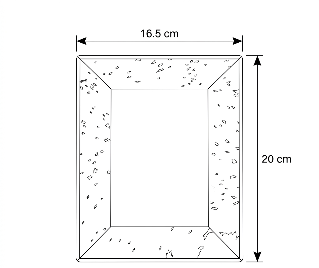Grain Rectangular mirror