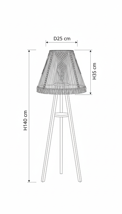 Halina Tripod Lamp