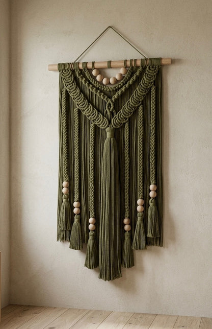 Naseem Macrame wall decor.