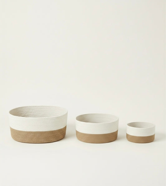 Cotton Rope storage Basket